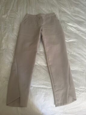 Straight Leg Women's Pants in Light Taupe